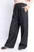 The Charcoal Pull Up Wide Leg Jeans
